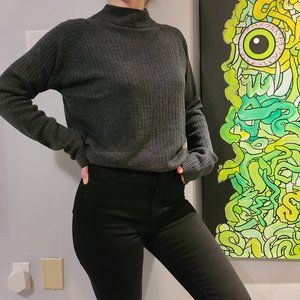 Long Sleeve Ribbed Turtleneck